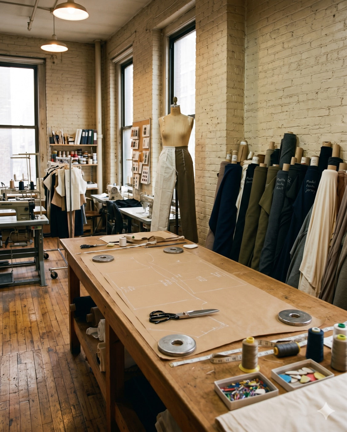 Maze Collection workroom — Garment District, New York