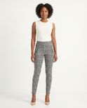 Two-Front-Zipper Double-Knit Pant, view 1