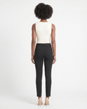 Black Belted Ponte Pant, view 3
