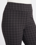 Black & White Box-Print Ponte Pant, view 4