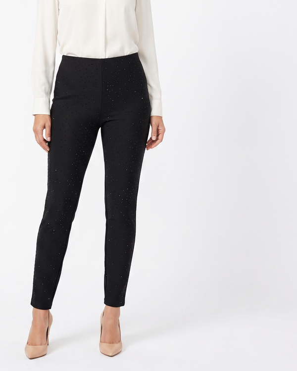 Rhinestone Ponte Pant