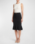 Ponte Skirt, view 2