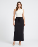 Scuba Maxi Skirt, view 1